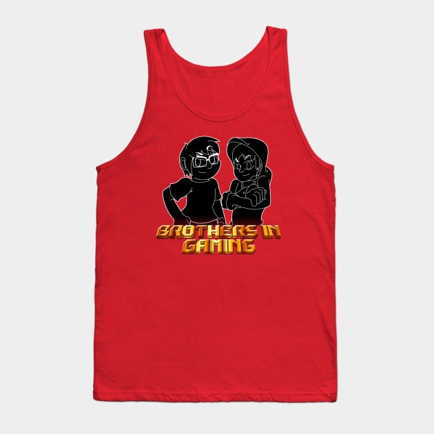 Brothers in Gaming - Official T-shirt - Tank Top by Crossovergamer